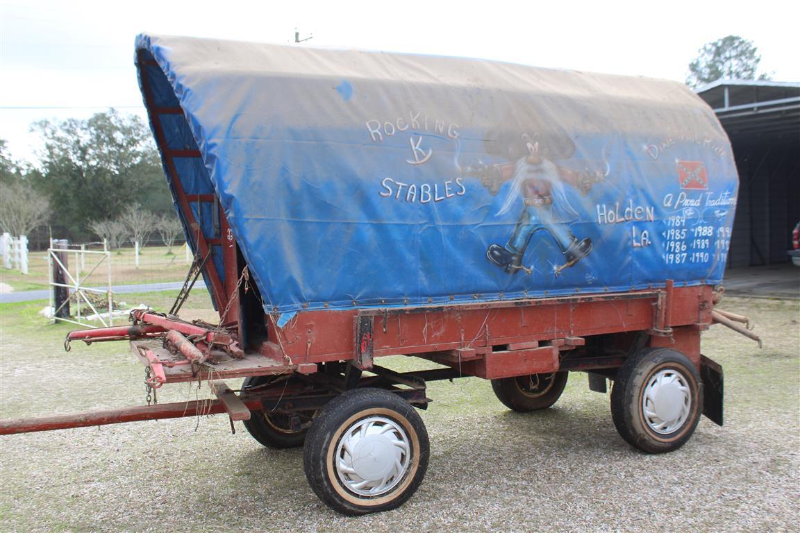 Chuck Wagon 5'x12' w/Rubber Tires