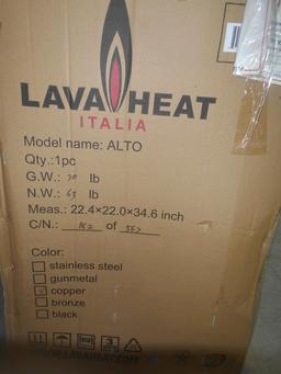 Lava-Heat Italia Alto Outdoor Patio Heater - 48,000 BTU  Propane -  Adjustable Heat Setting