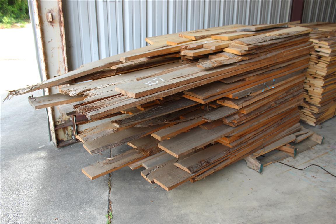 PALLET OF RANDOM WIDTH CYPRESS