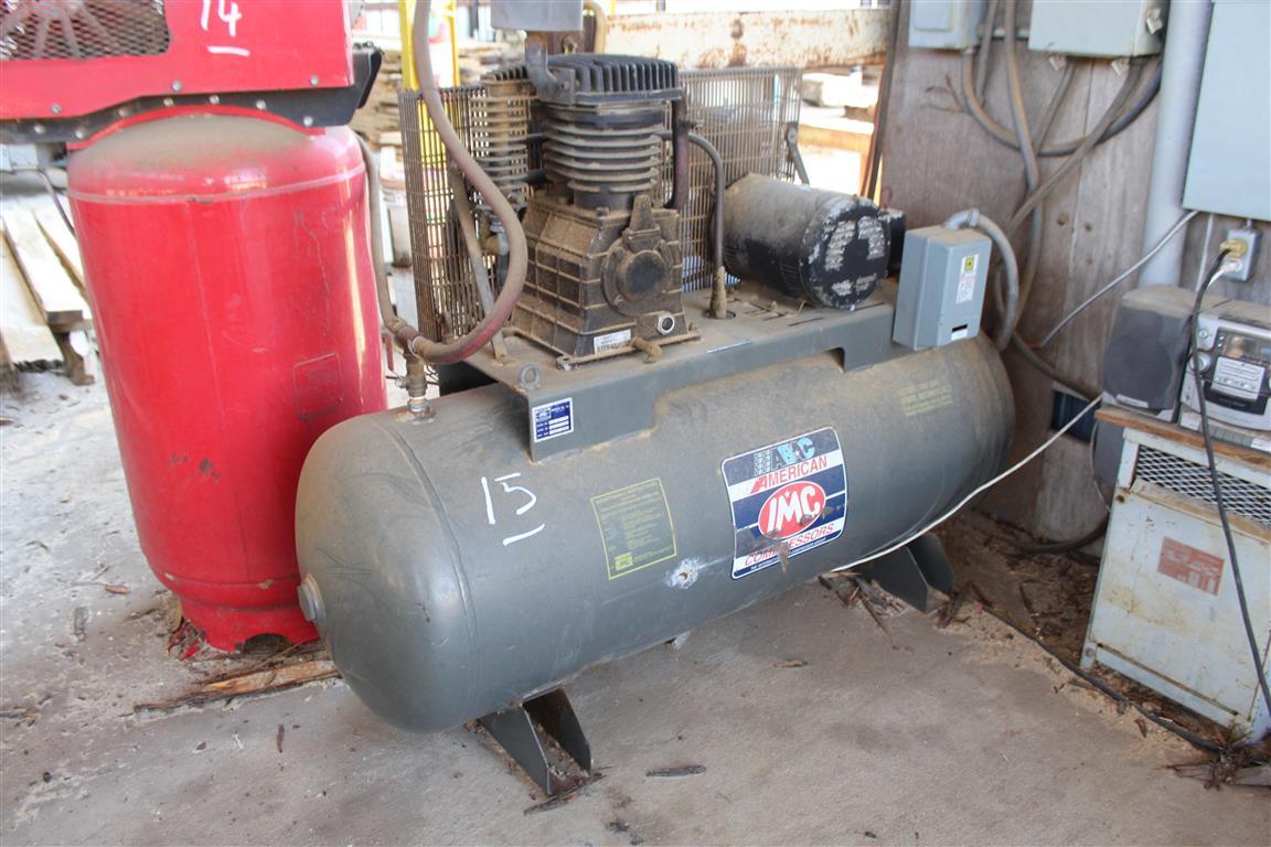 AMERICAN IMC 5312HND Shop Air Compressor, s/n 70638