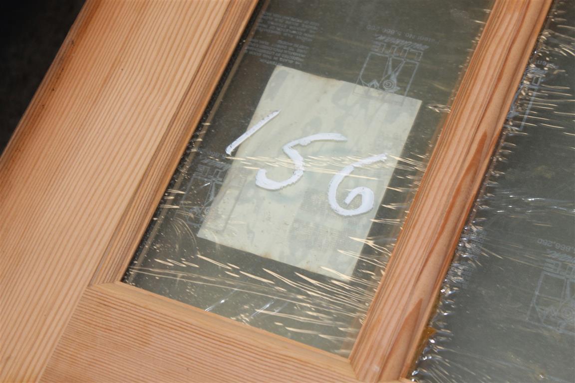 (9) 1 3/4”X30”X96” Fir Glass Doors