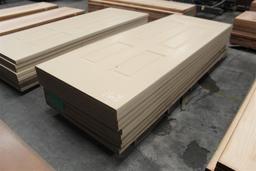 (9) 1 3/4”X36X96 Fiberglass Doors