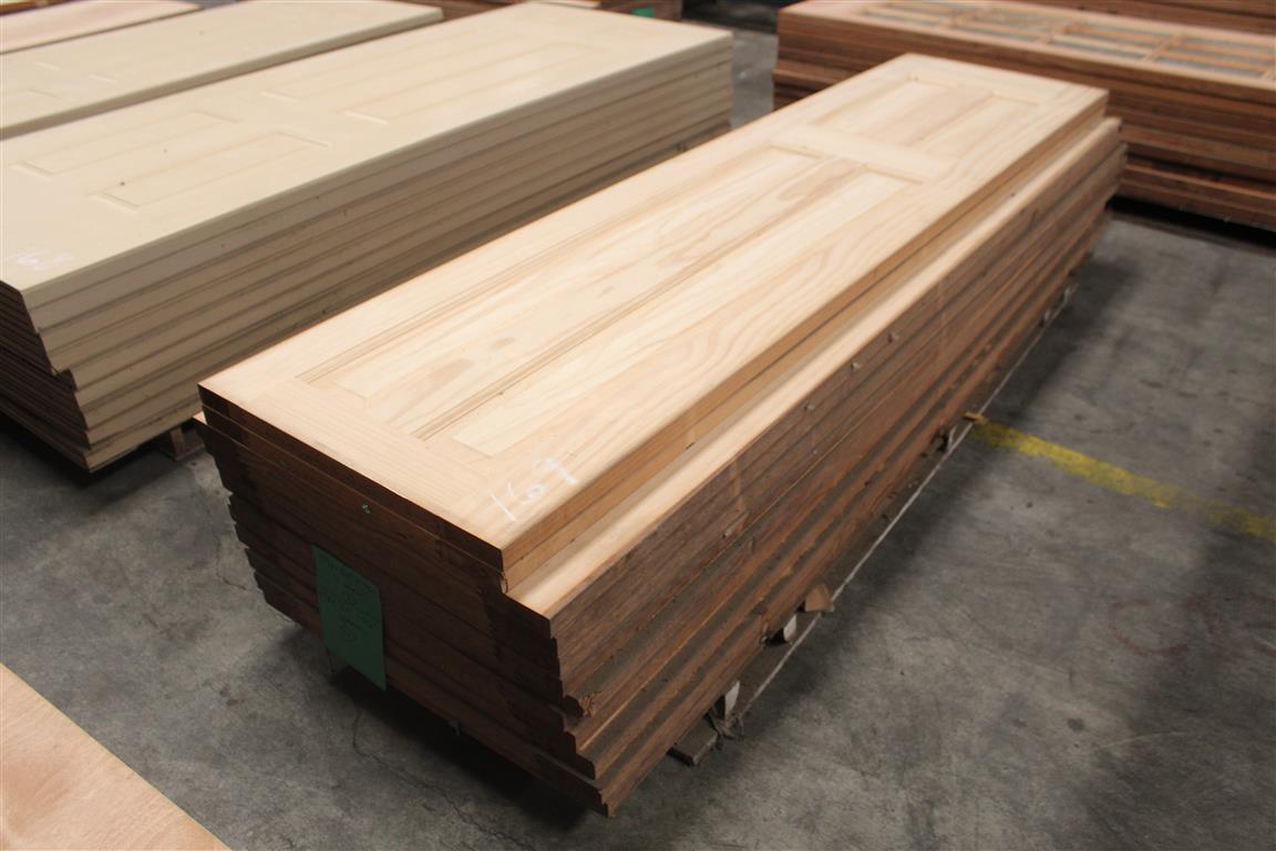 (10) 1 ¾ X 28”X96” (2) 1 3/8”X24”X96” Solid Pine Doors