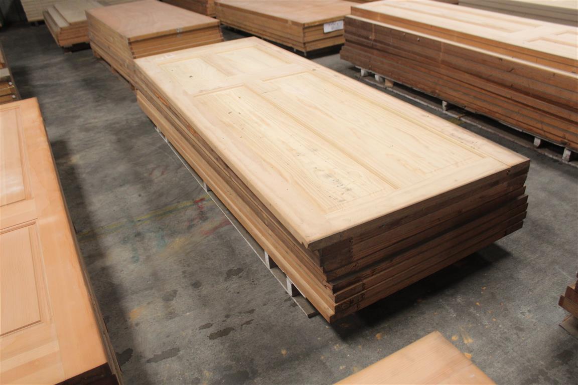 (9) 1 3/4”X36”X96” Solid Pine Doors