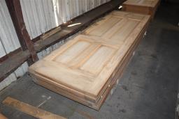 (6) 1 3/8”X32”X96” 6 Panel Solid Pine Doors