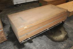 (9) 1 3/4”X3'X6' 8” Sold Core Luan Doors