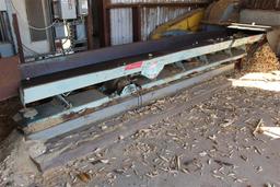 WEBSTER INDUSTRIES VIBRATING DEBRIS TROUGH, Approx 15' Long