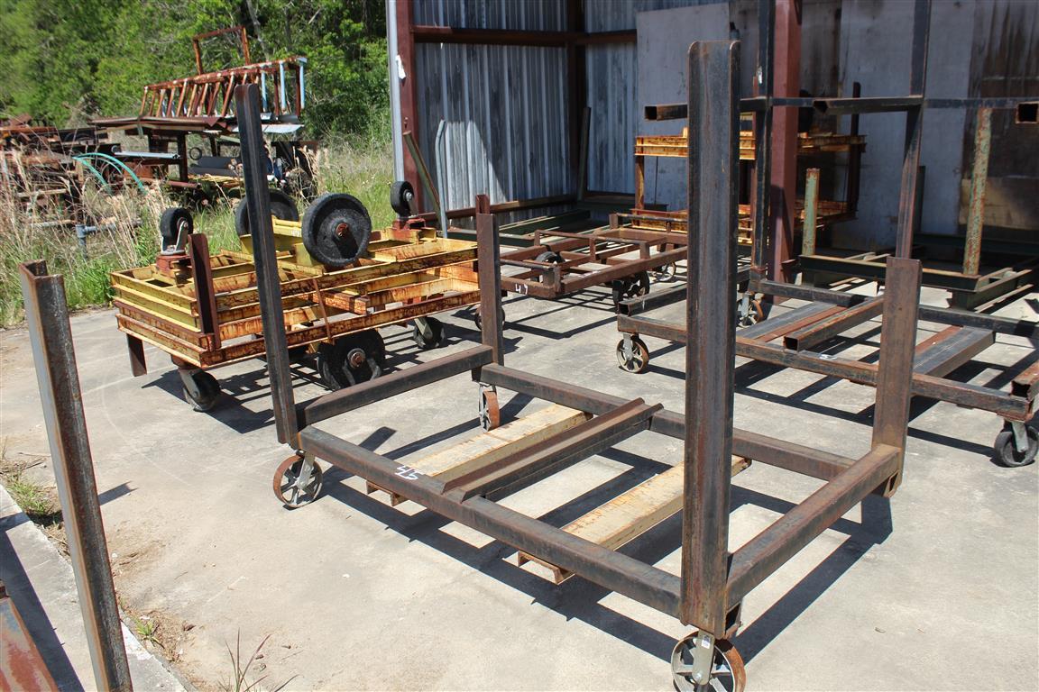 (2) HVY DUTY LUMBER CARTS