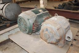 (2) ELECTRIC MOTORS, WESTINGHOUSE 50HP & 25HP