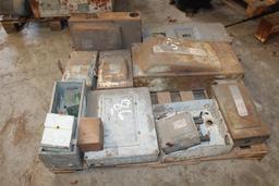 LOT OF ELECTRICAL PANELS