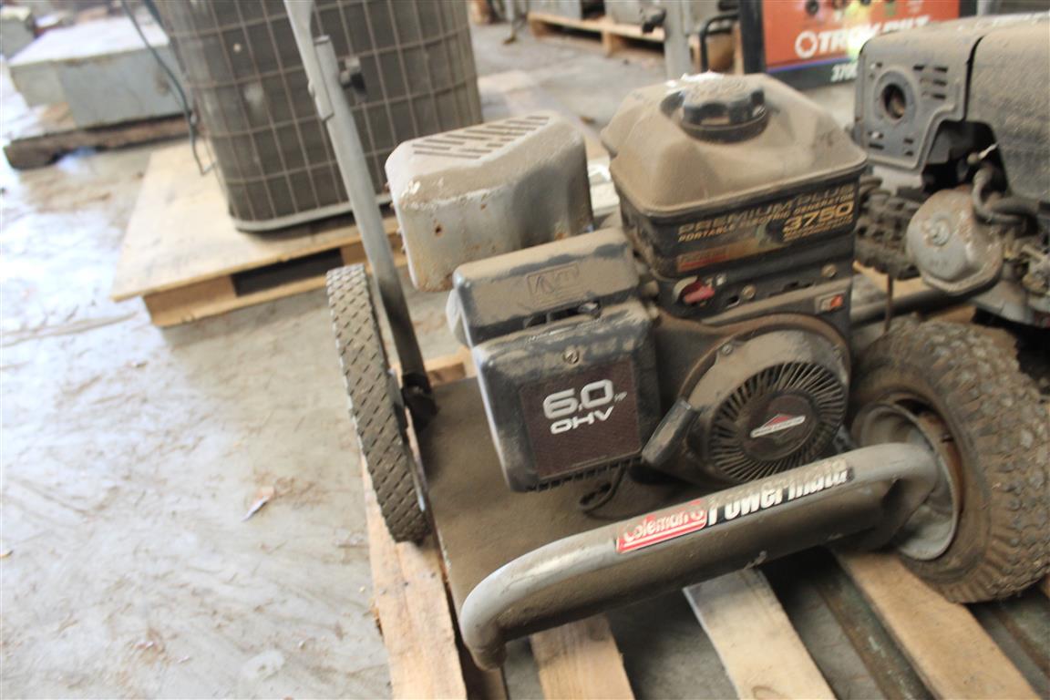 (2) POWER WASHERS (TROY-BILT 3700 & COLEMAN POWER-MATE)