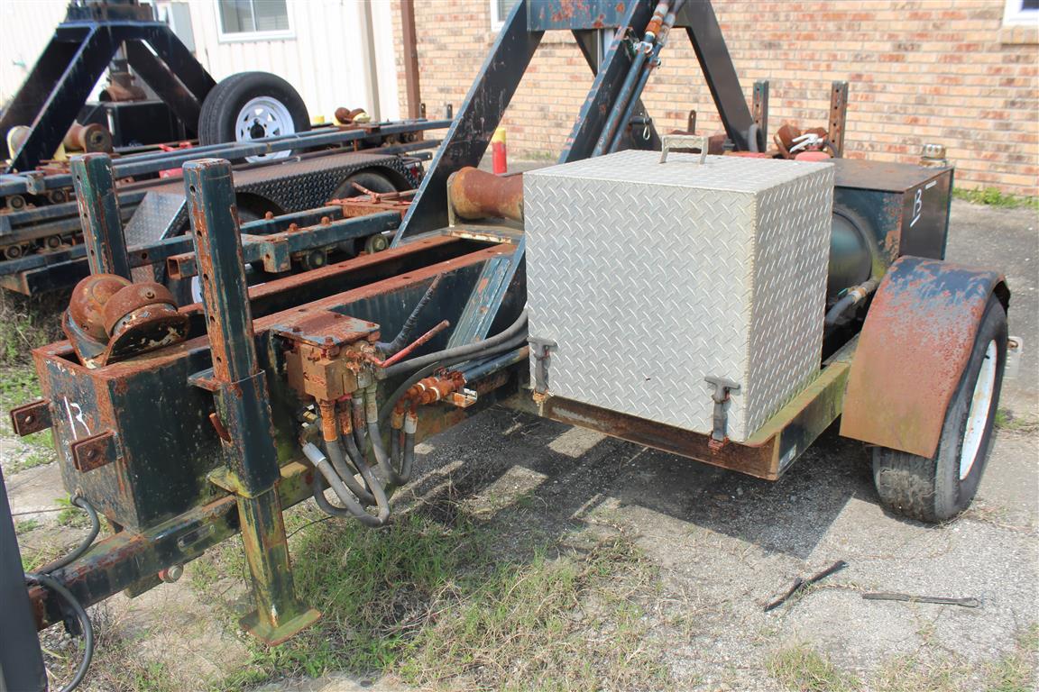 PIPE STRAIGHTENER TRAILER MOUNTED, W/ACCESSORIES TITLED TRAILERS