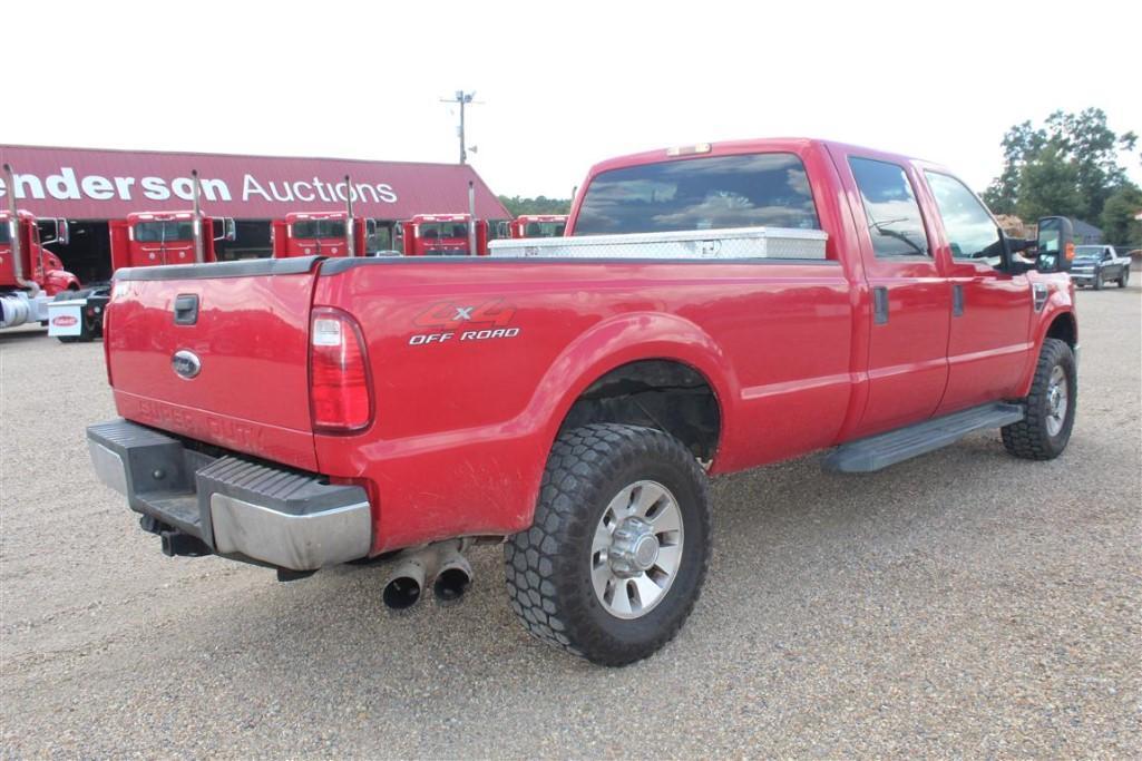 2009 FORD F350 XLT