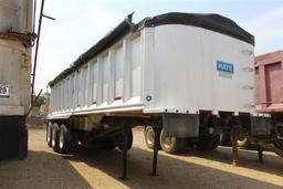 2005 MATE 30' ALUMINUM DUMP TRAILER