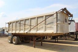 HEIL 24 YARD ALUMINUM DUMP TRAILER