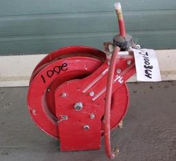 Retractable 25' Air Hose Reel w/ Hose