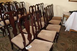 (10) CHERRY BANQUET CHAIRS