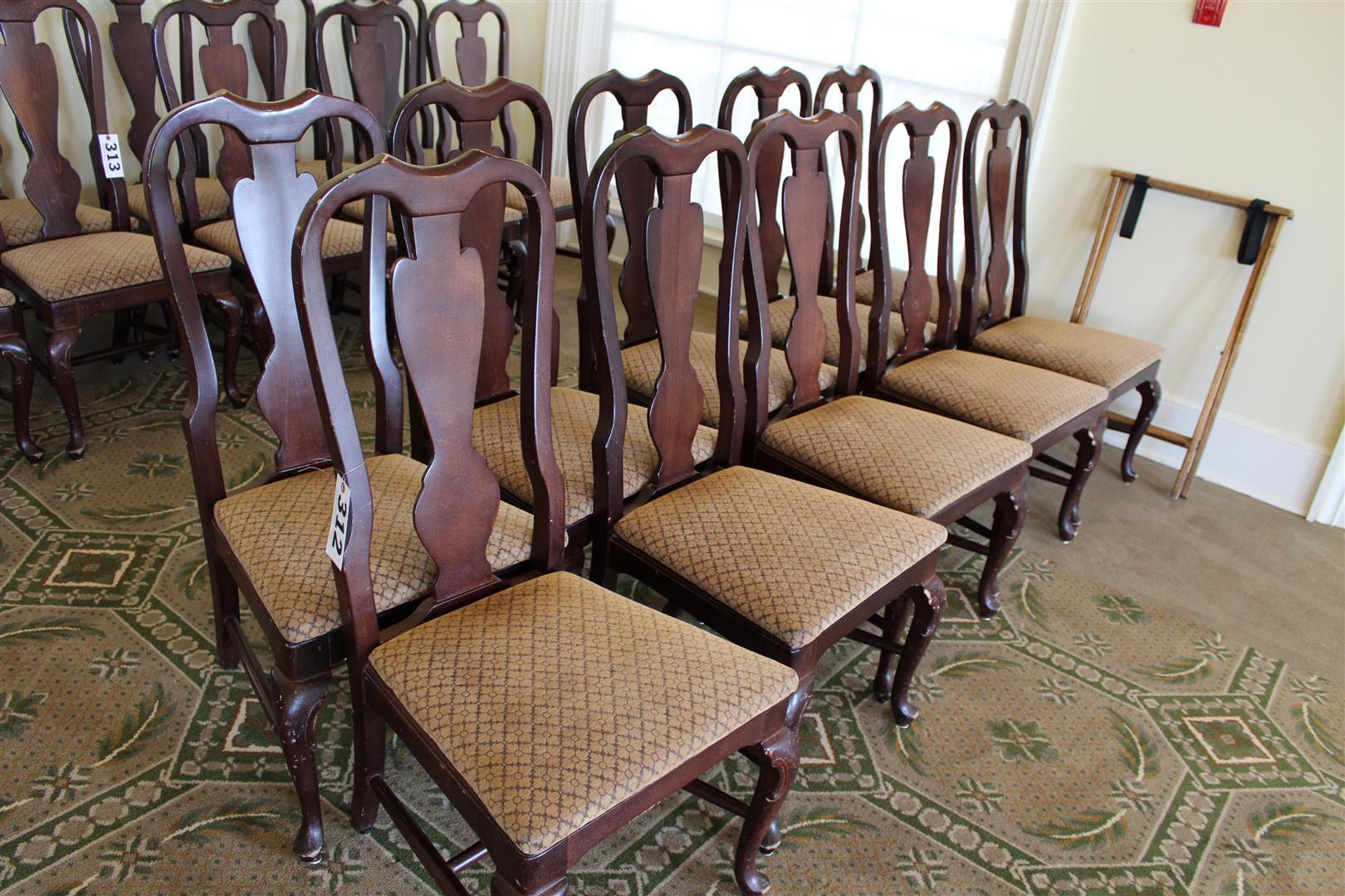 (10) CHERRY BANQUET CHAIRS