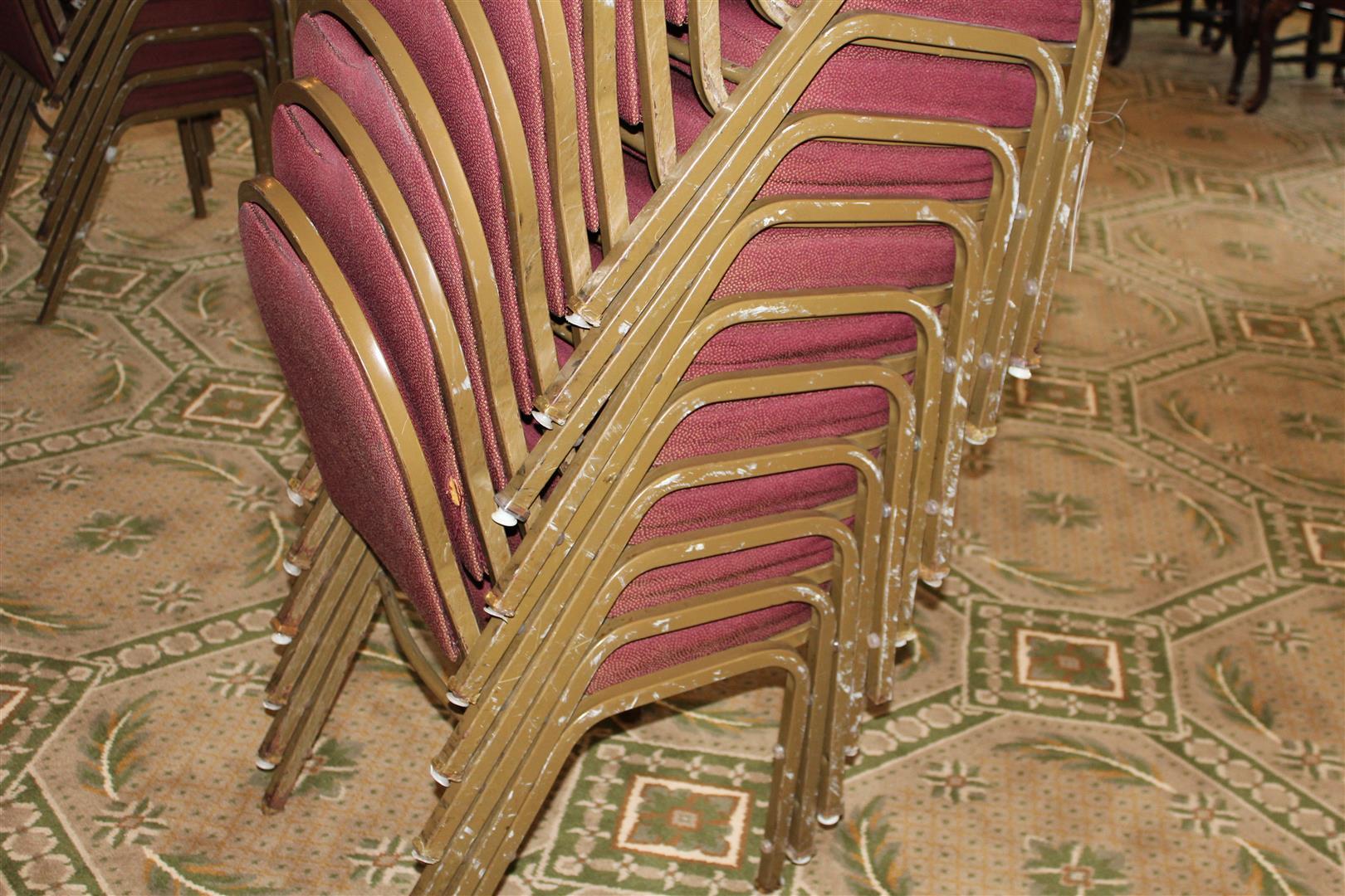 (10) BANQUET CHAIRS