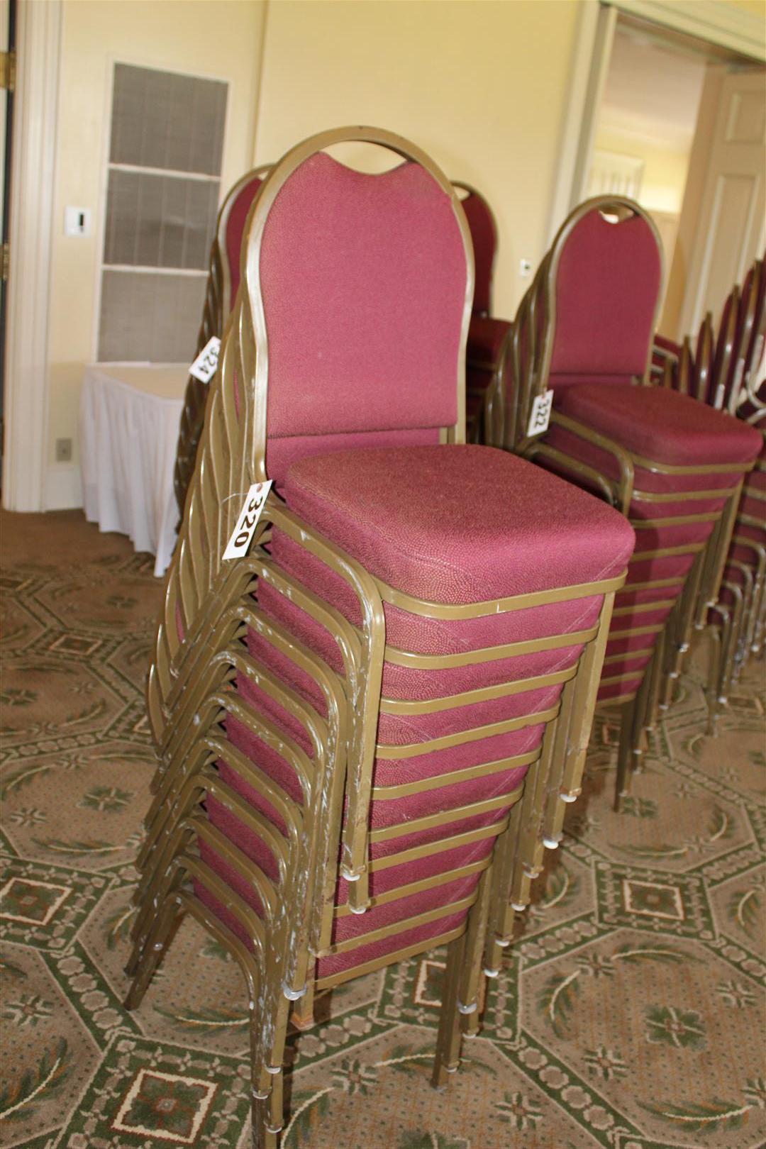 (10) BANQUET CHAIRS