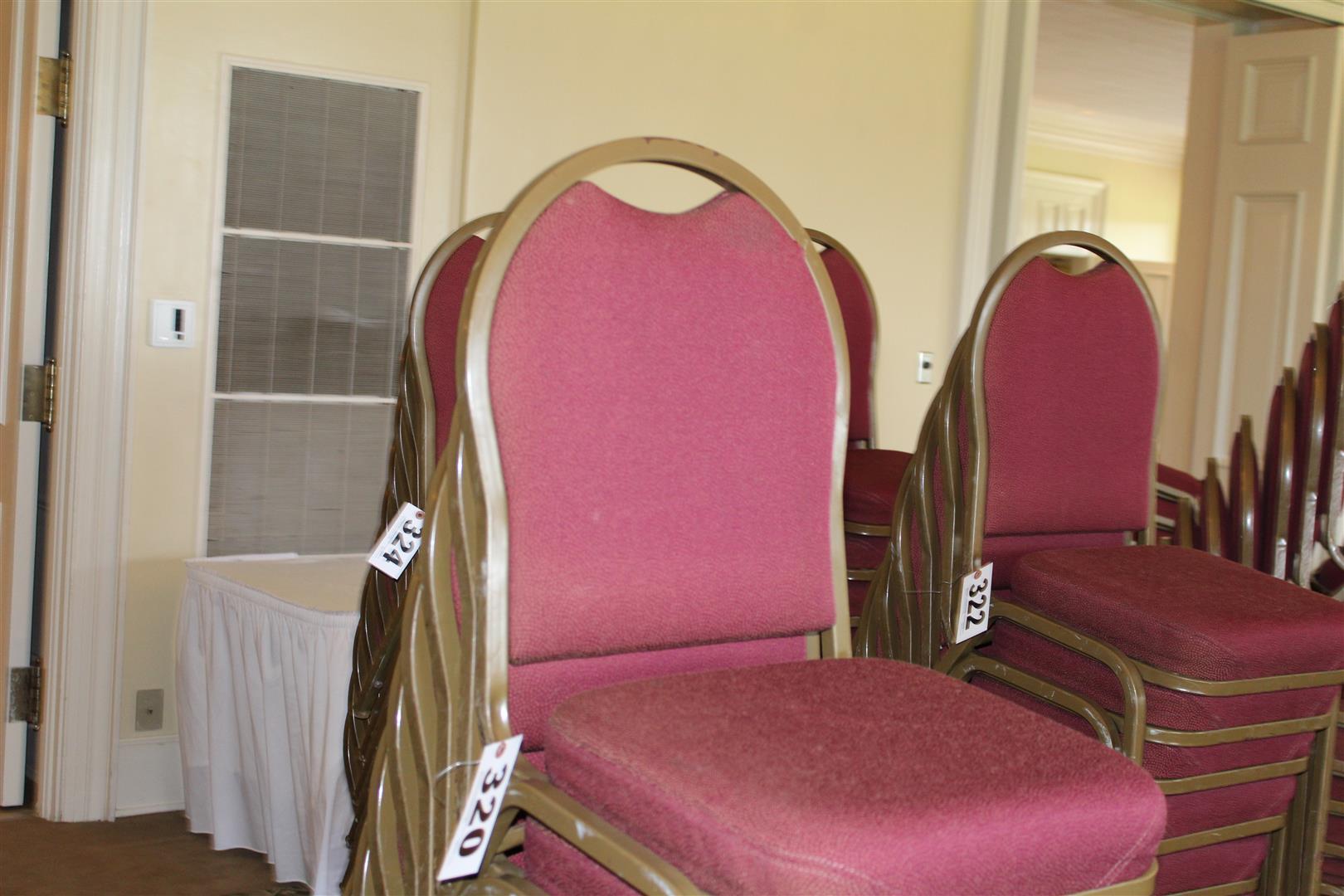 (10) BANQUET CHAIRS