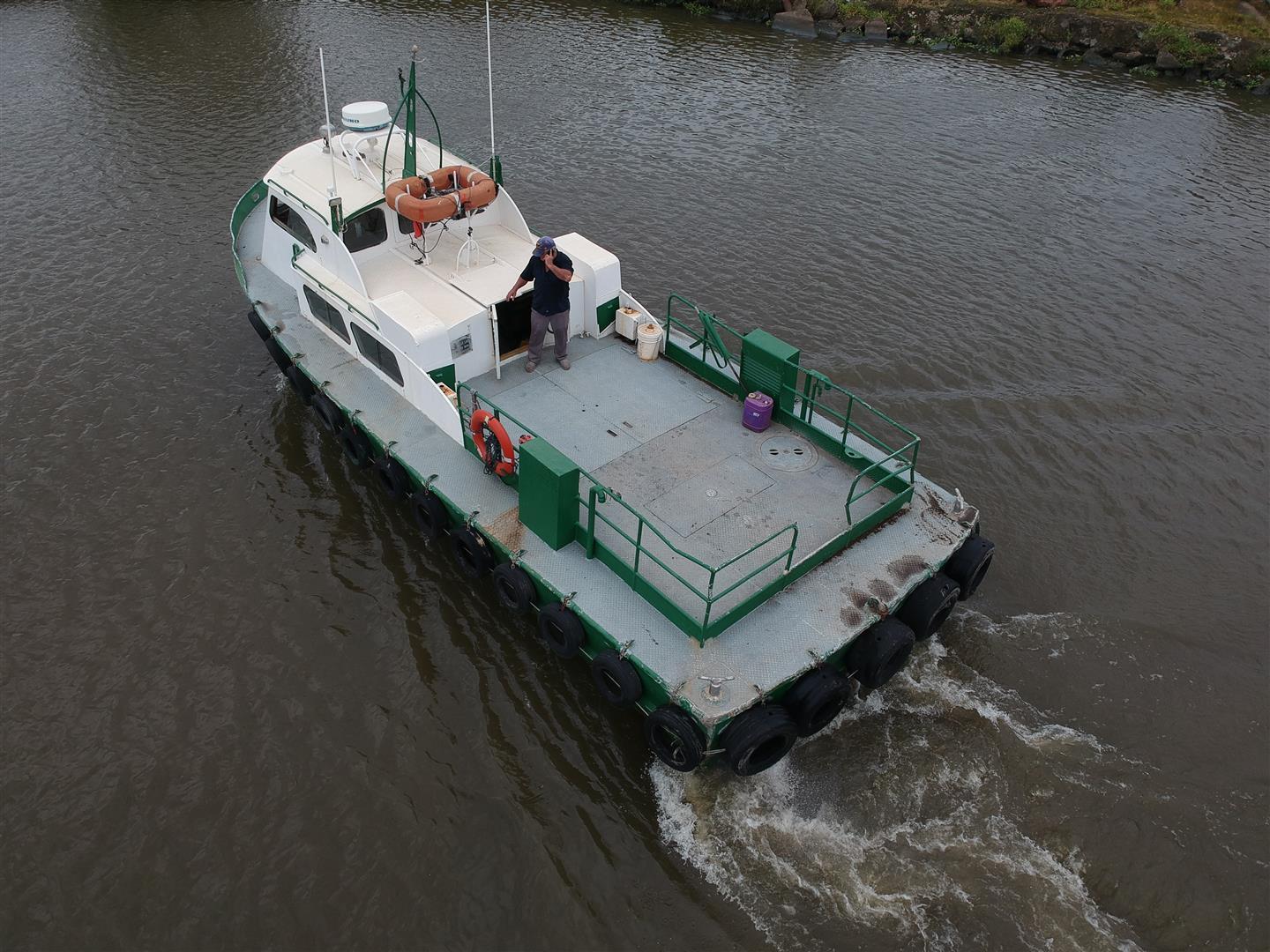 "TERRIE G" 38 FT X 14.1 FT X6.1 FT TWIN SCREW CREW BOAT