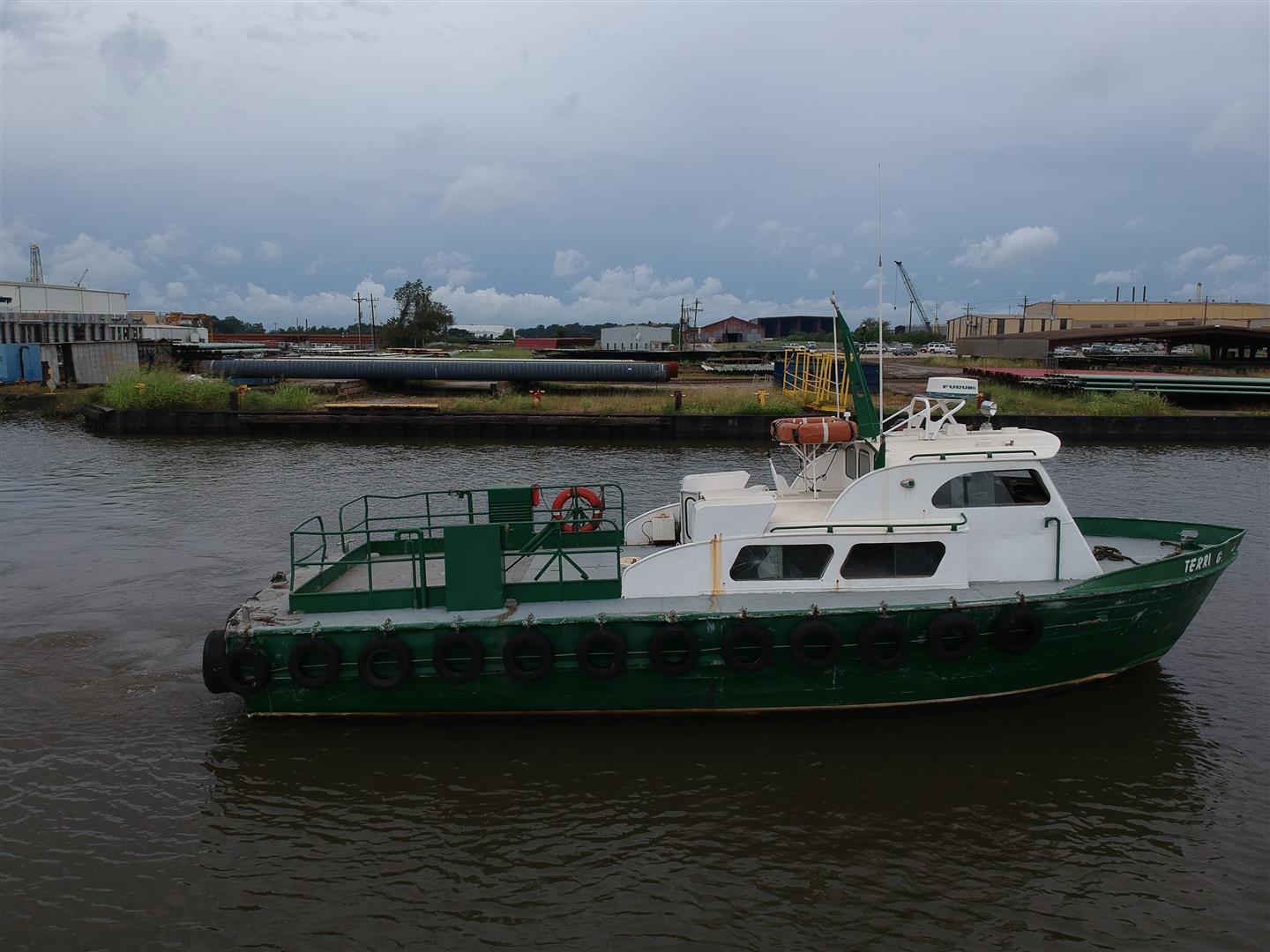 "TERRIE G" 38 FT X 14.1 FT X6.1 FT TWIN SCREW CREW BOAT