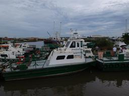 "BAYOU LADY" 36 FT X 14 FT X 5 FT CREW BOAT W/FRONT PUSH KNEES