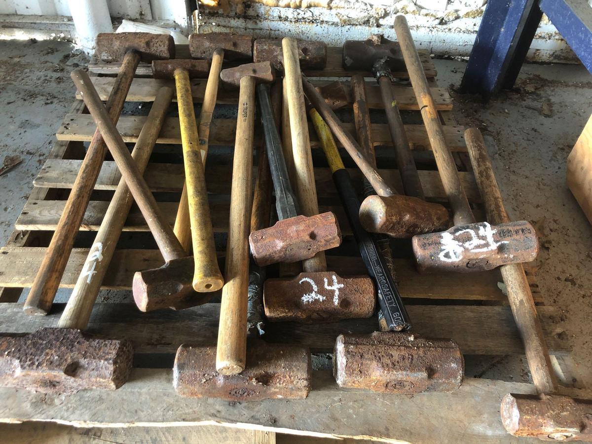 Pallet of Maul Hammers