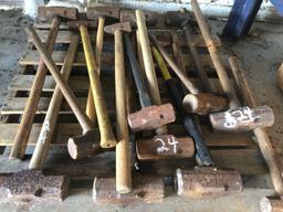 Pallet of Maul Hammers