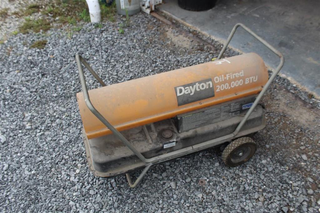 Dayton Roll Around Heater - 200,000 BTU