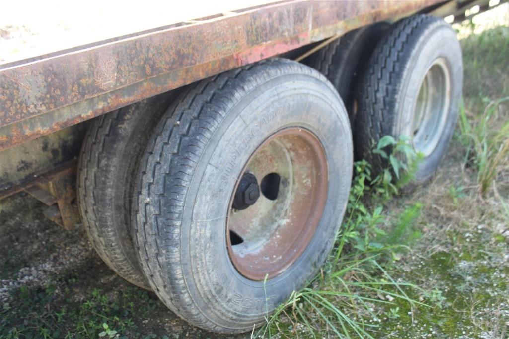 1999 PARKER Gooseneck, Tandem Axle Trailer