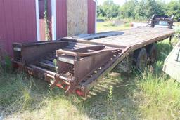 2001 PARKER Gooseneck, Tandem Axle Trailer