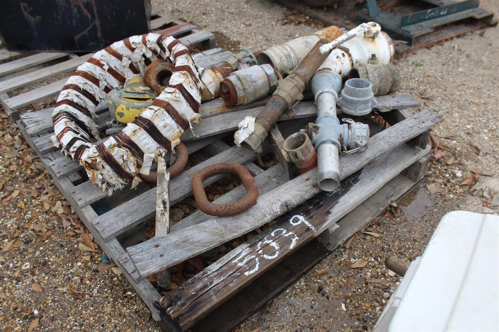 (2) LOTS OF PIPE FITTINGS & VALVES