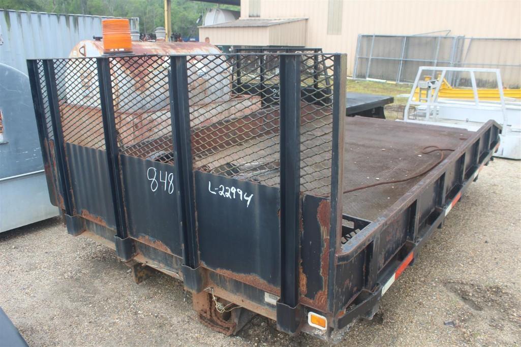 4 FT STEEL FLATBED