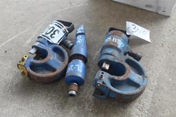 (2) HYD HOLE PUNCHES & HYD NUT SPLITER