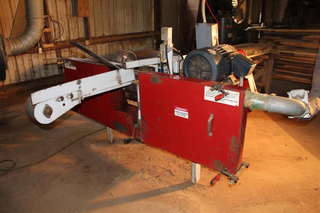 Go Fast Resaw with Conveyor