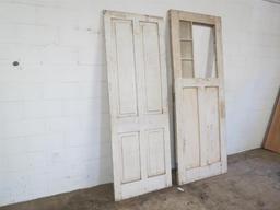 5 Reclaimed Antique Cypress Doors