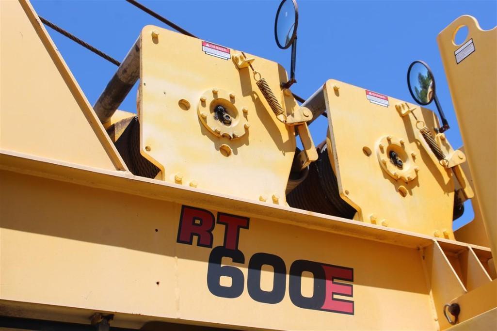 2007 Grove RT600E 50 Ton Cap Crane