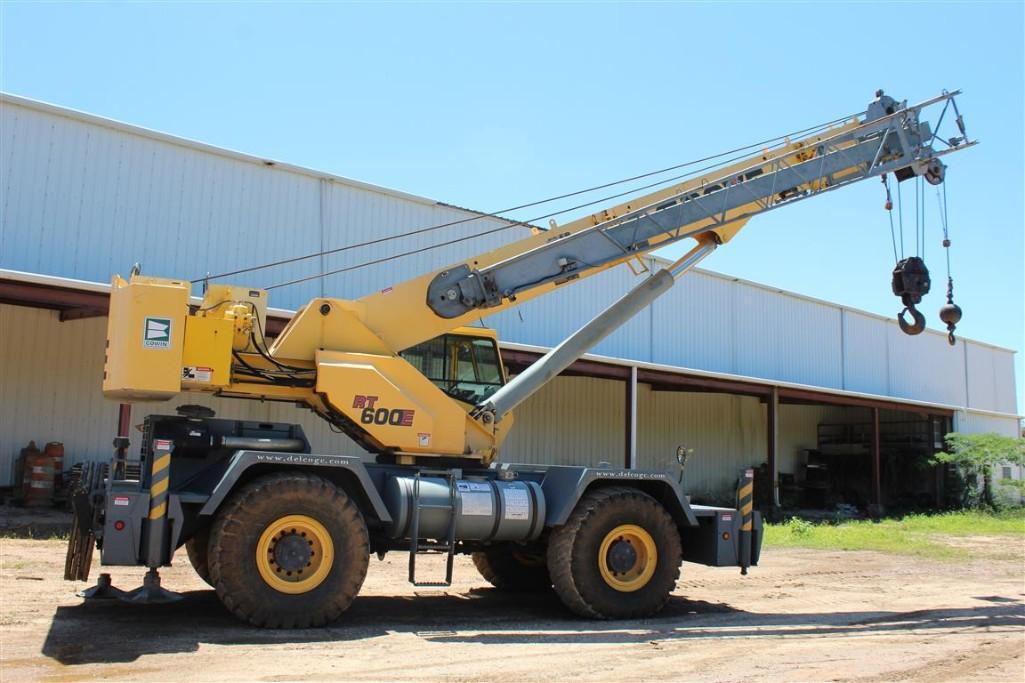 2007 Grove RT600E 50 Ton Cap Crane