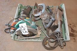 Lot of (4) Saws-- (Band Saw - SawZall - Worm Drive and Circle Saw)