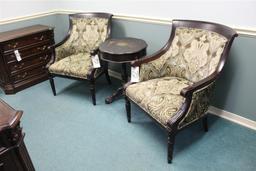 (2) Office Chairs with Round Table