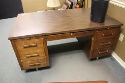 Desk with Stool and Chair