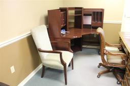 Desk and Office Chair and Computer Desk