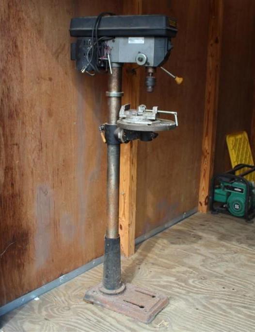 Central Machinery 13 Inch Drill Press - Item #38144 - 16 Speed 3/4 Horsepower - 3600RPM - Spindle