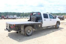 2013 CHEVROLET 3500HD FLATBED TRUCK