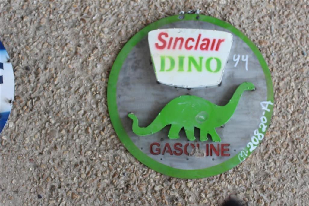 SINCLAIR DINO SIGN