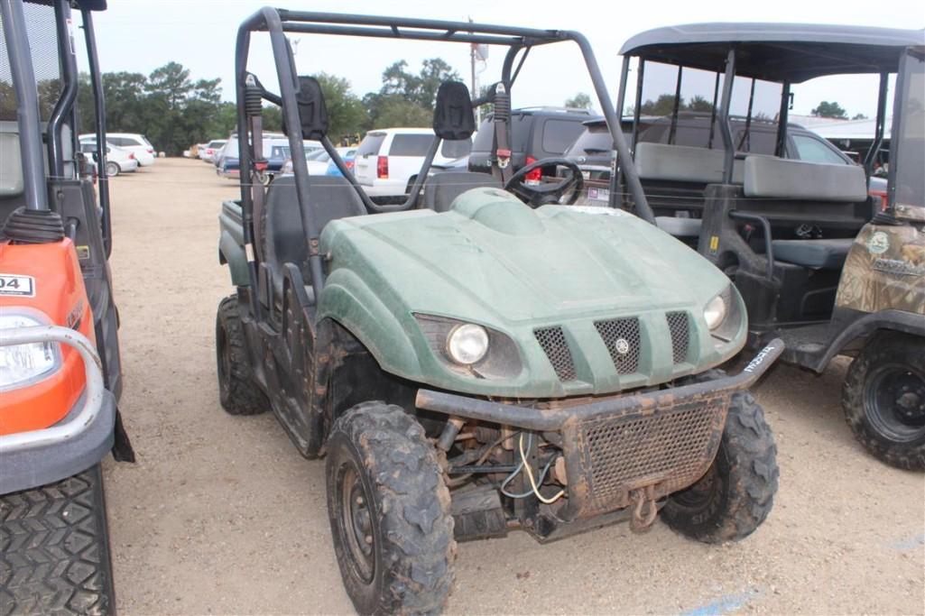 2012 YAMAHA RHINO W/ FRONT WINCH & DUMP BED