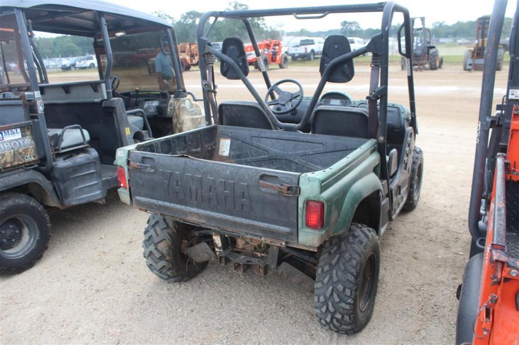 2012 YAMAHA RHINO W/ FRONT WINCH & DUMP BED