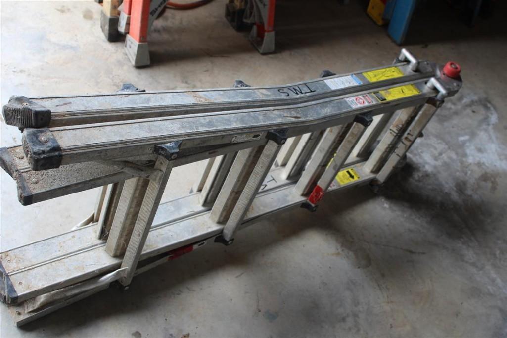 14' FOLD UP EXTENSION LADDER